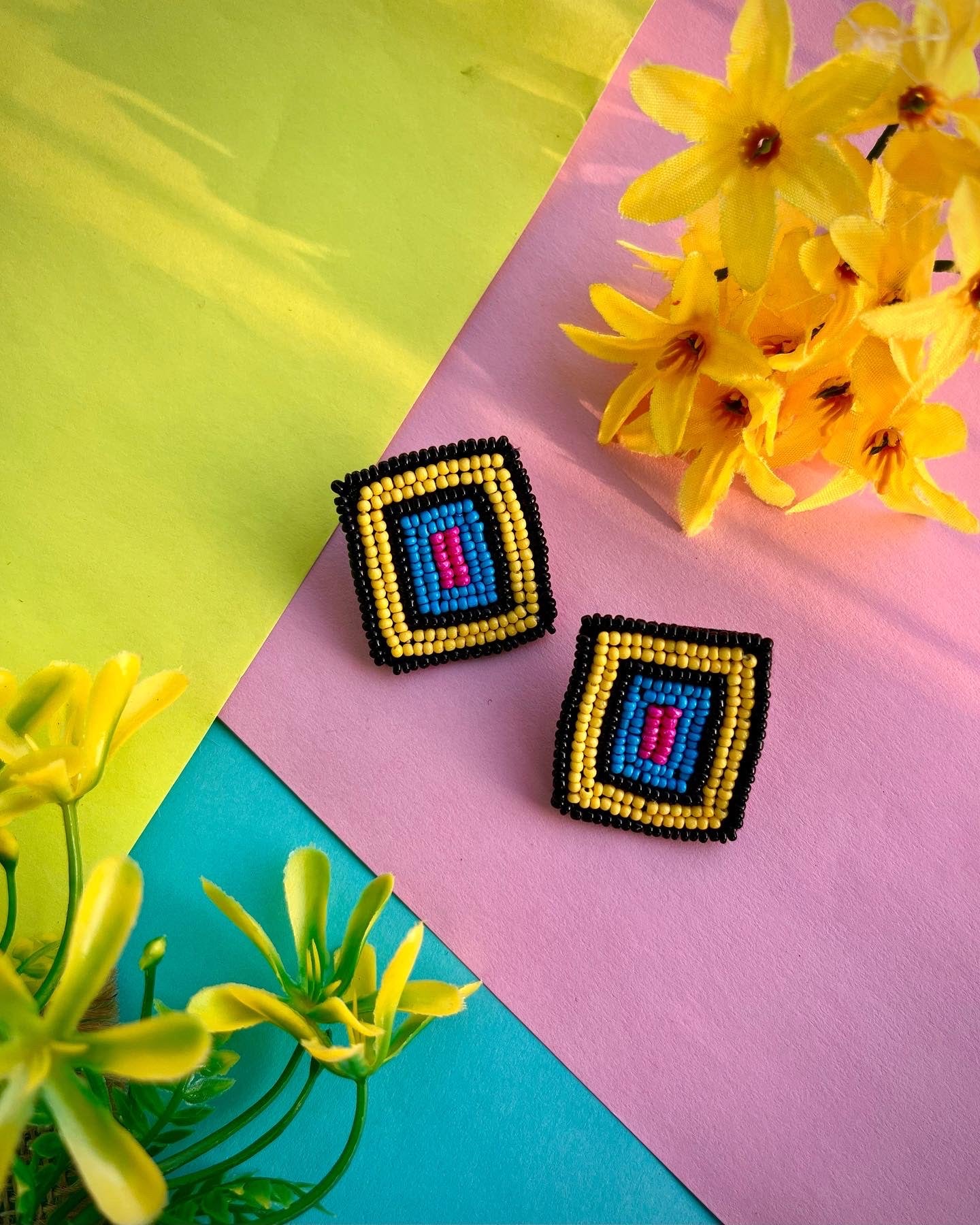 Mini Rectangle Studs image 2