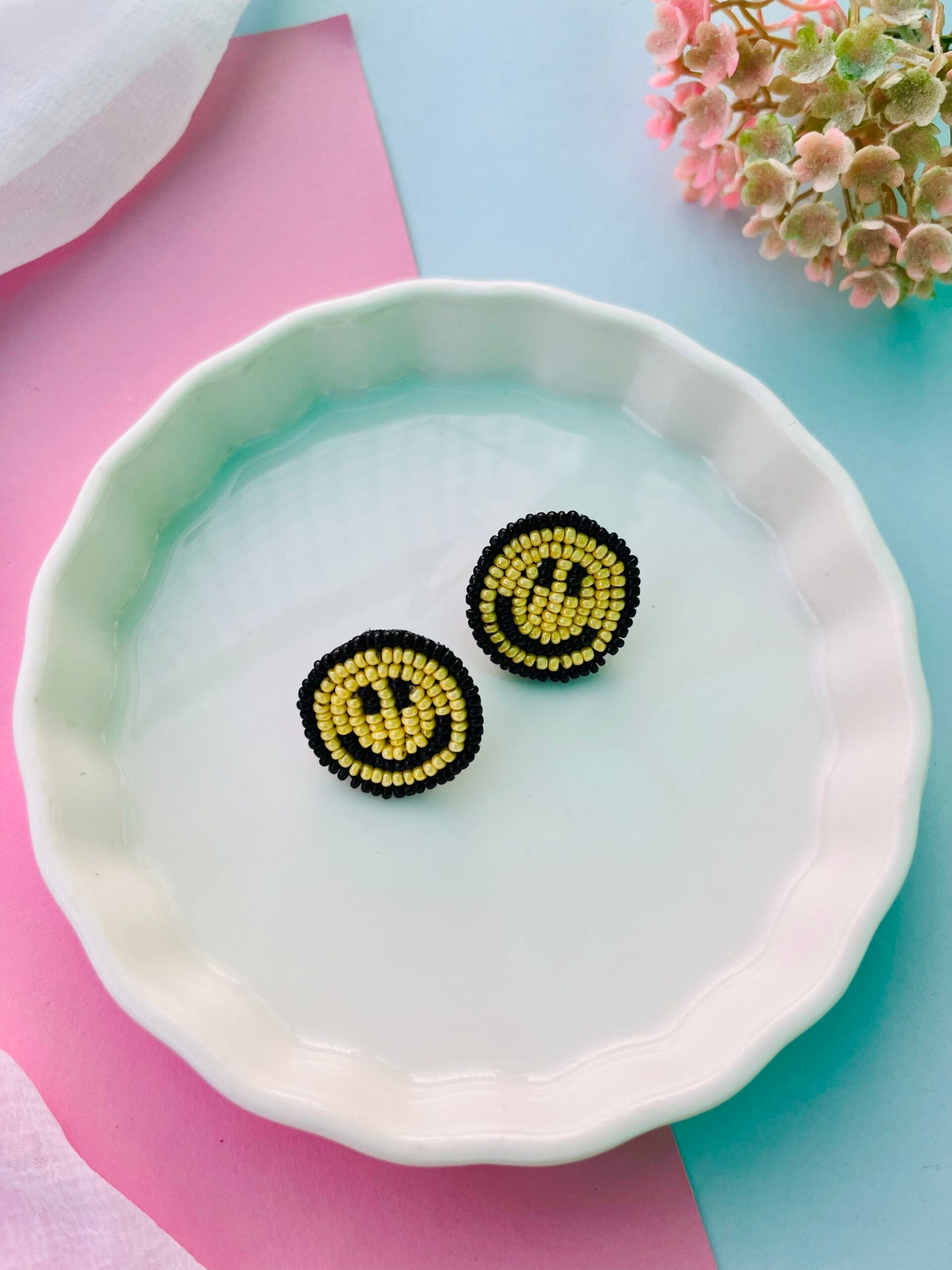 Adorable Beaded Studs-lV image 1