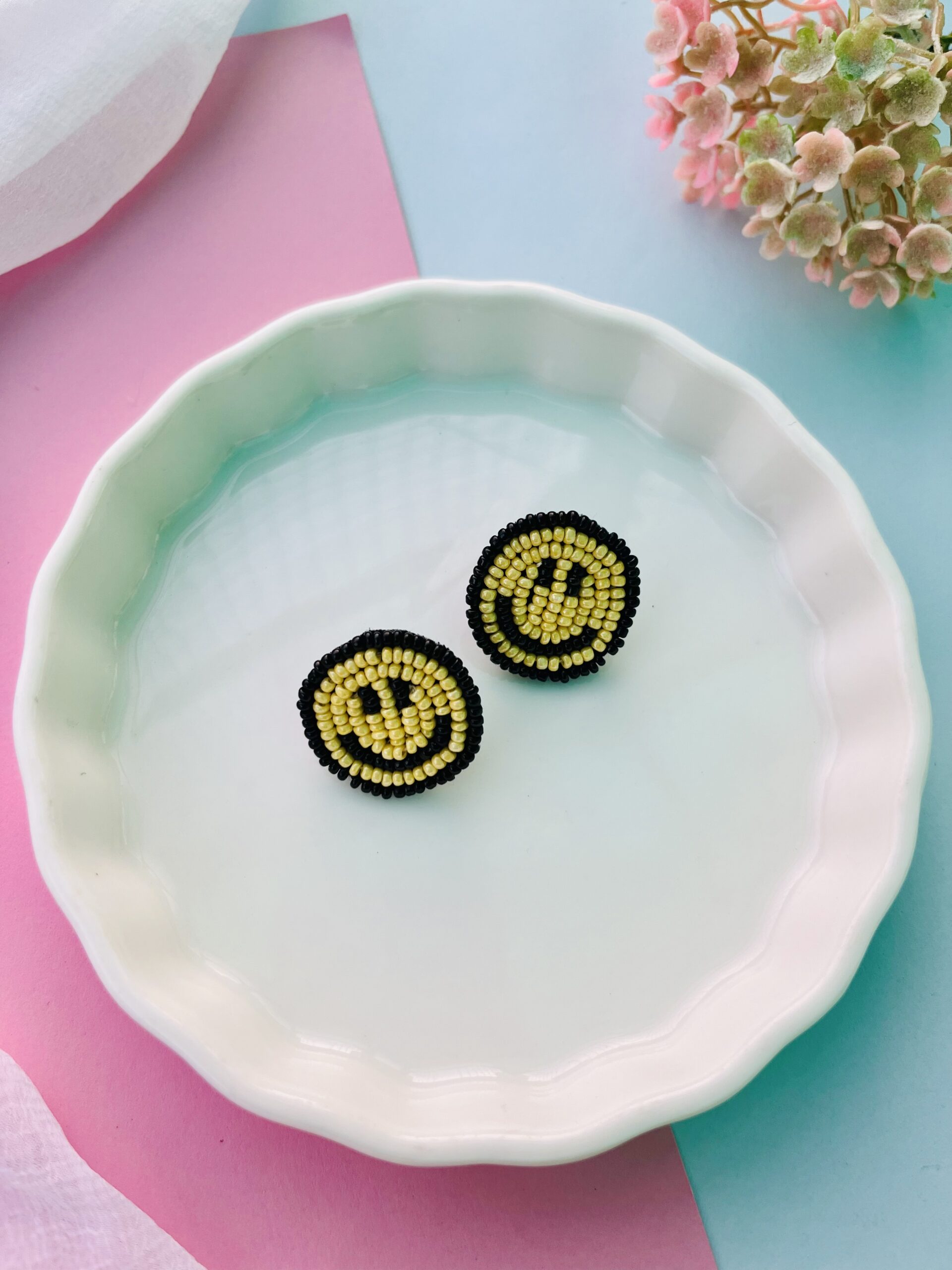 Adorable Beaded Studs-lV image 1