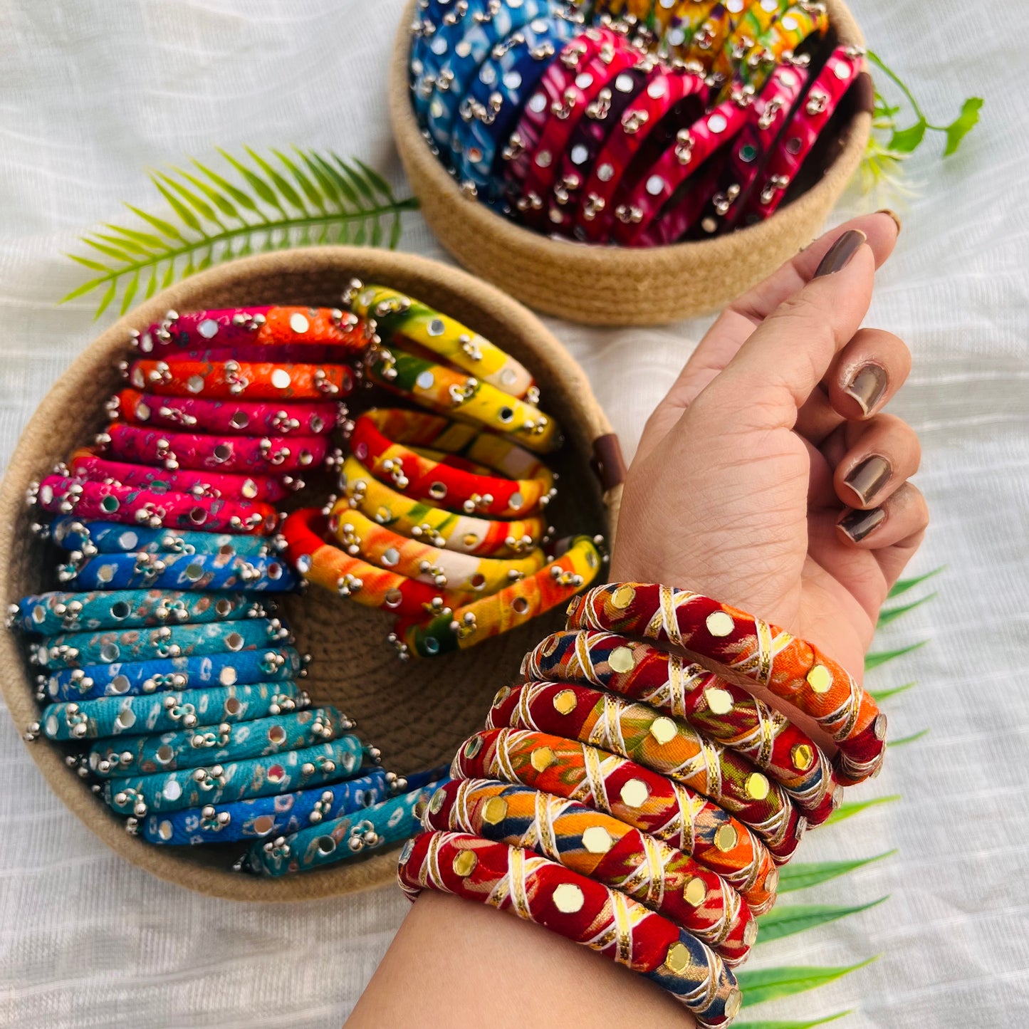 Gotta & Mirror Bangles