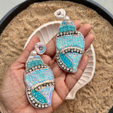 Ivory Conch Earrings