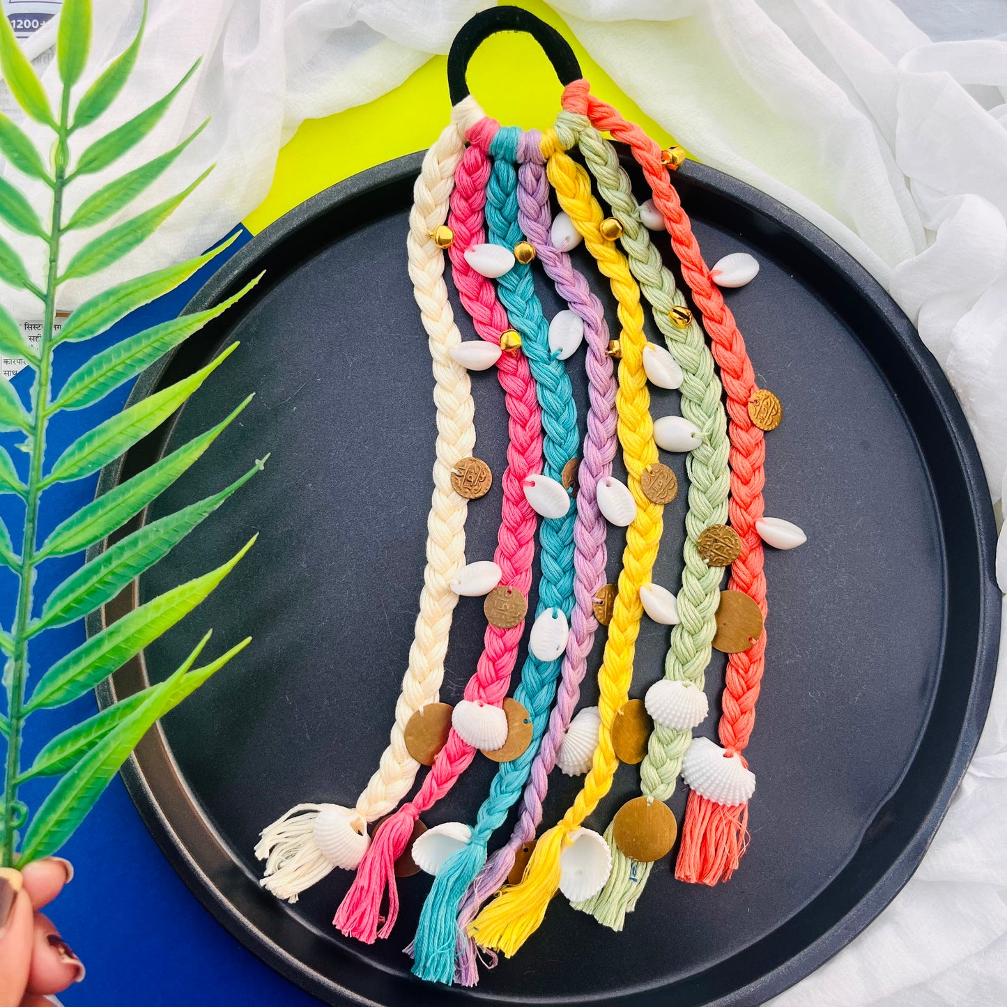 Pastel Pataka Hair Strings