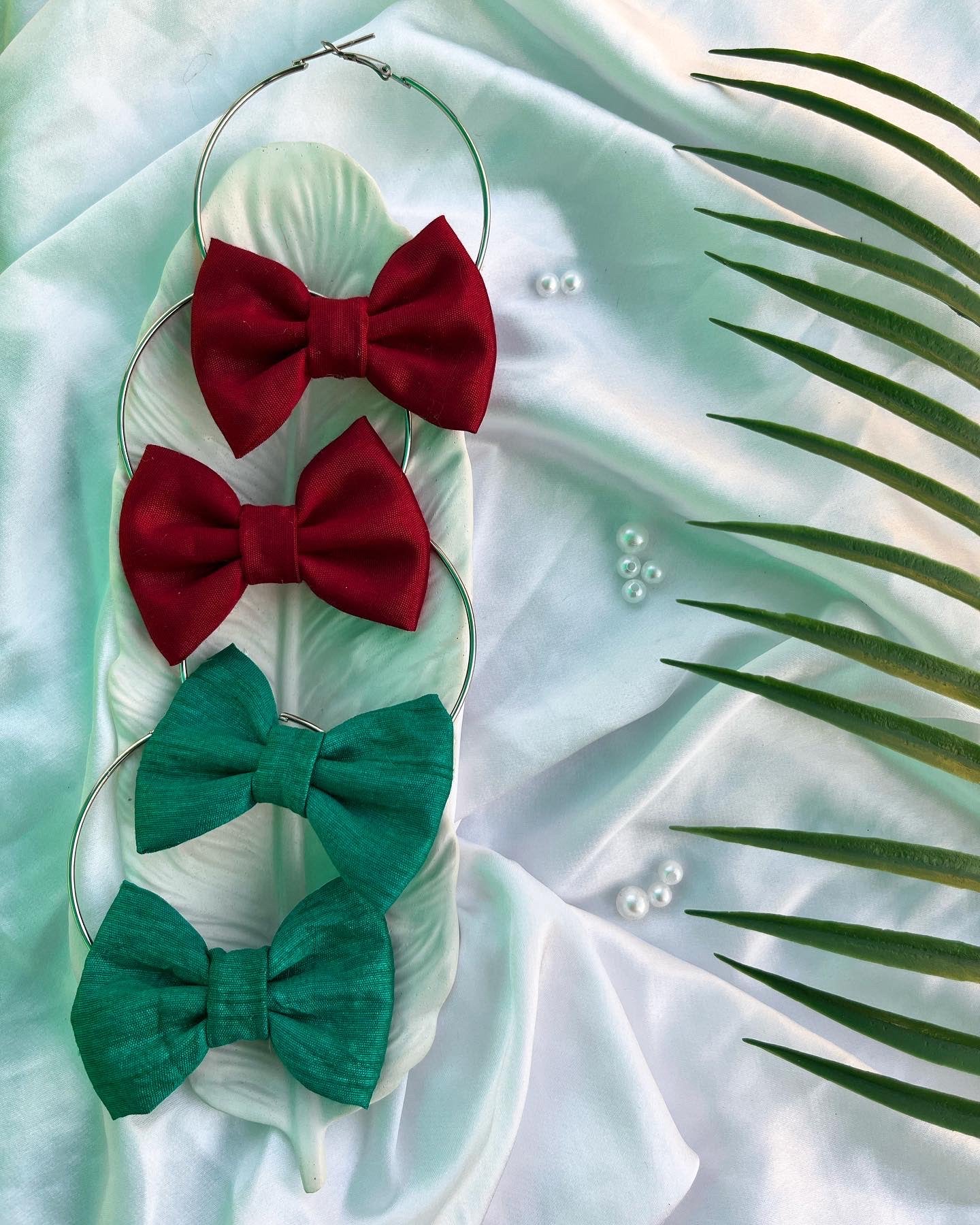 Solid Bow Hoops-lV image 0