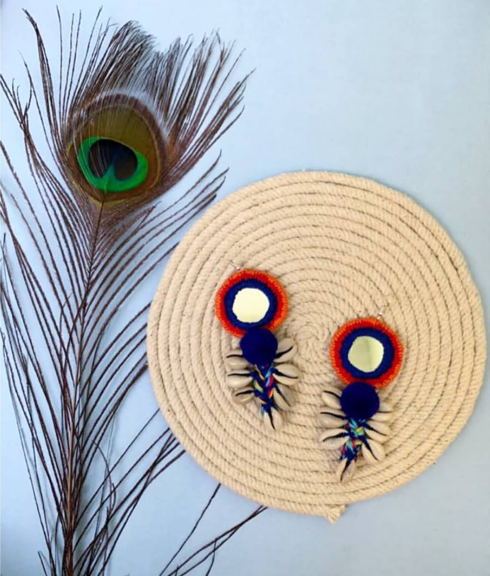 Statement Shell Earrings image 0