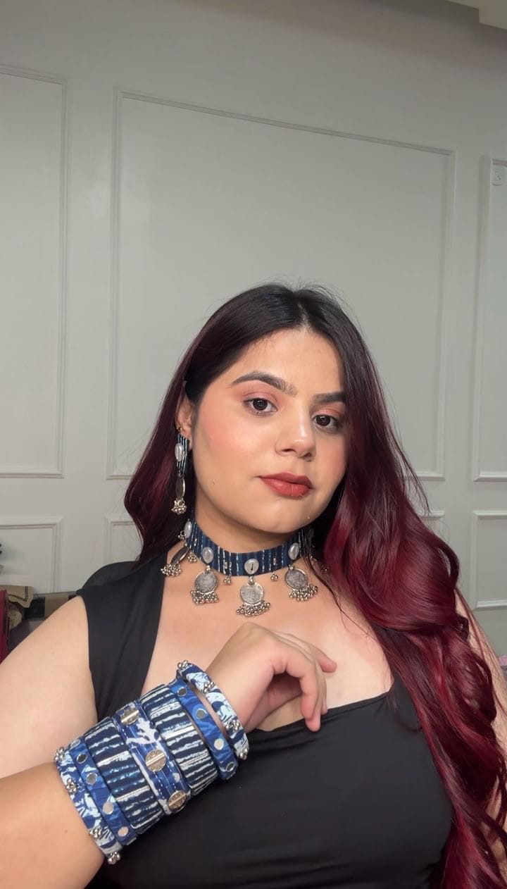 Indigo Jewellery Set-lV image 2