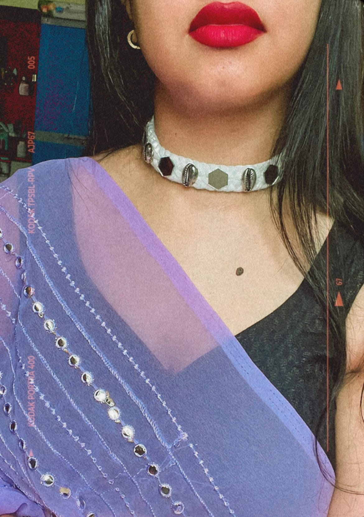 Quirky Shell & Mirror Chokers image 2