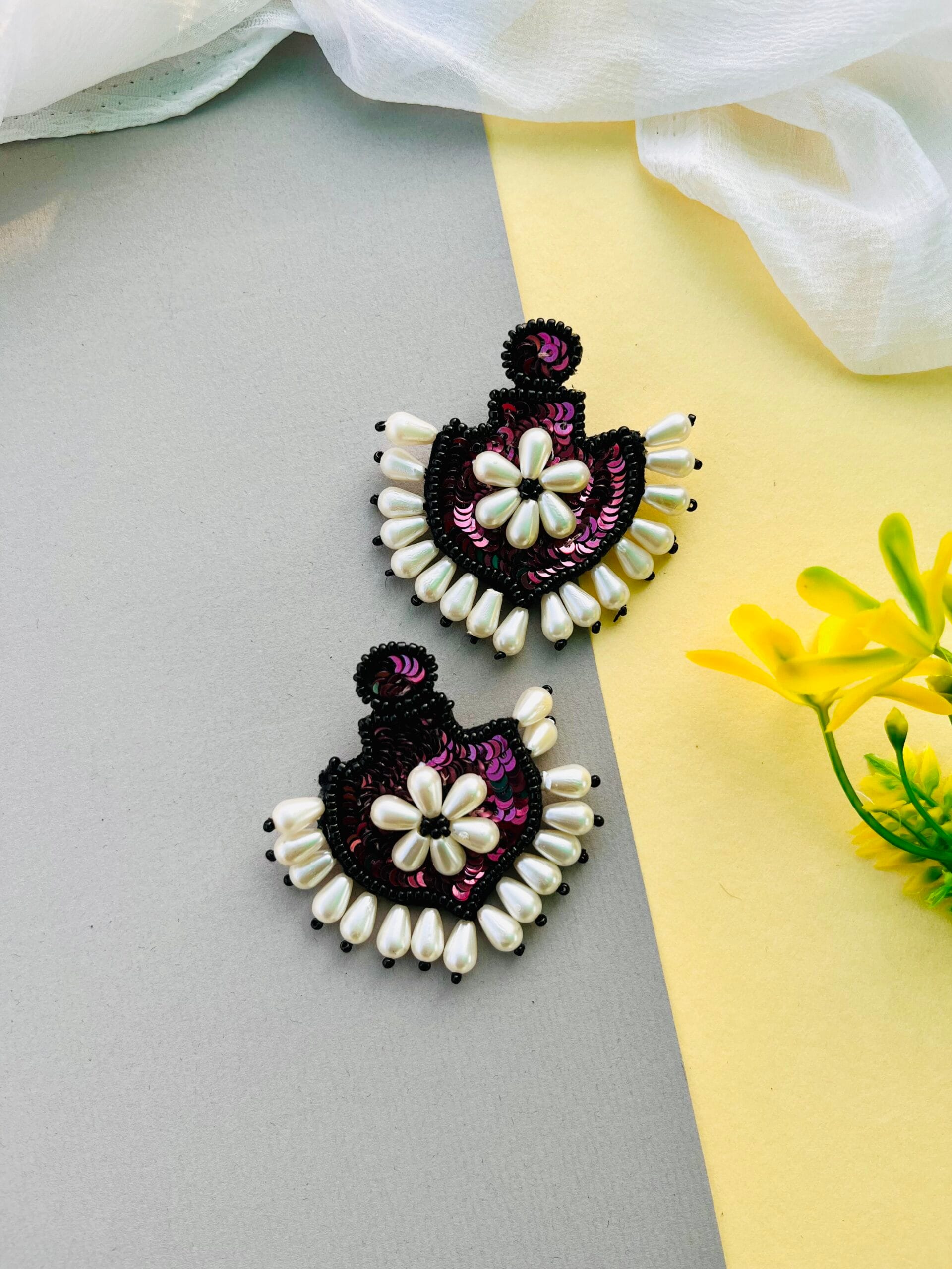 Ethnic Sequin Earrings image 5
