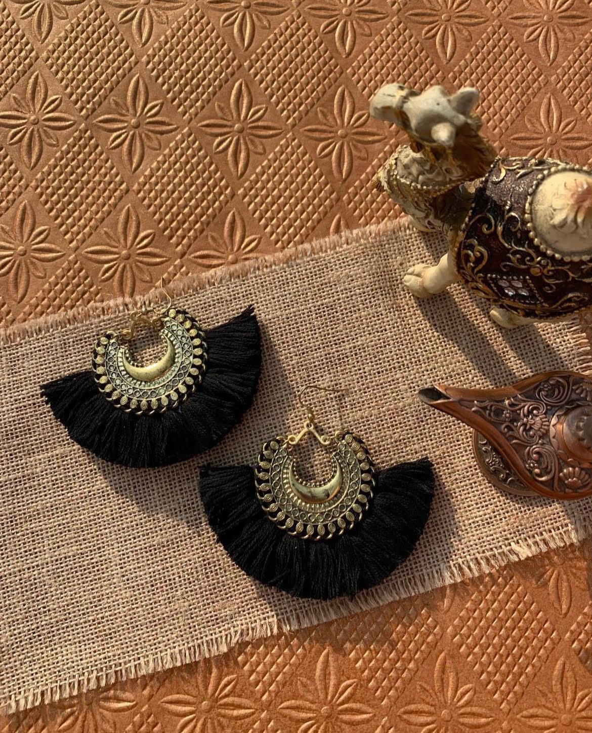 Statement Tassel Chandbalis image 0