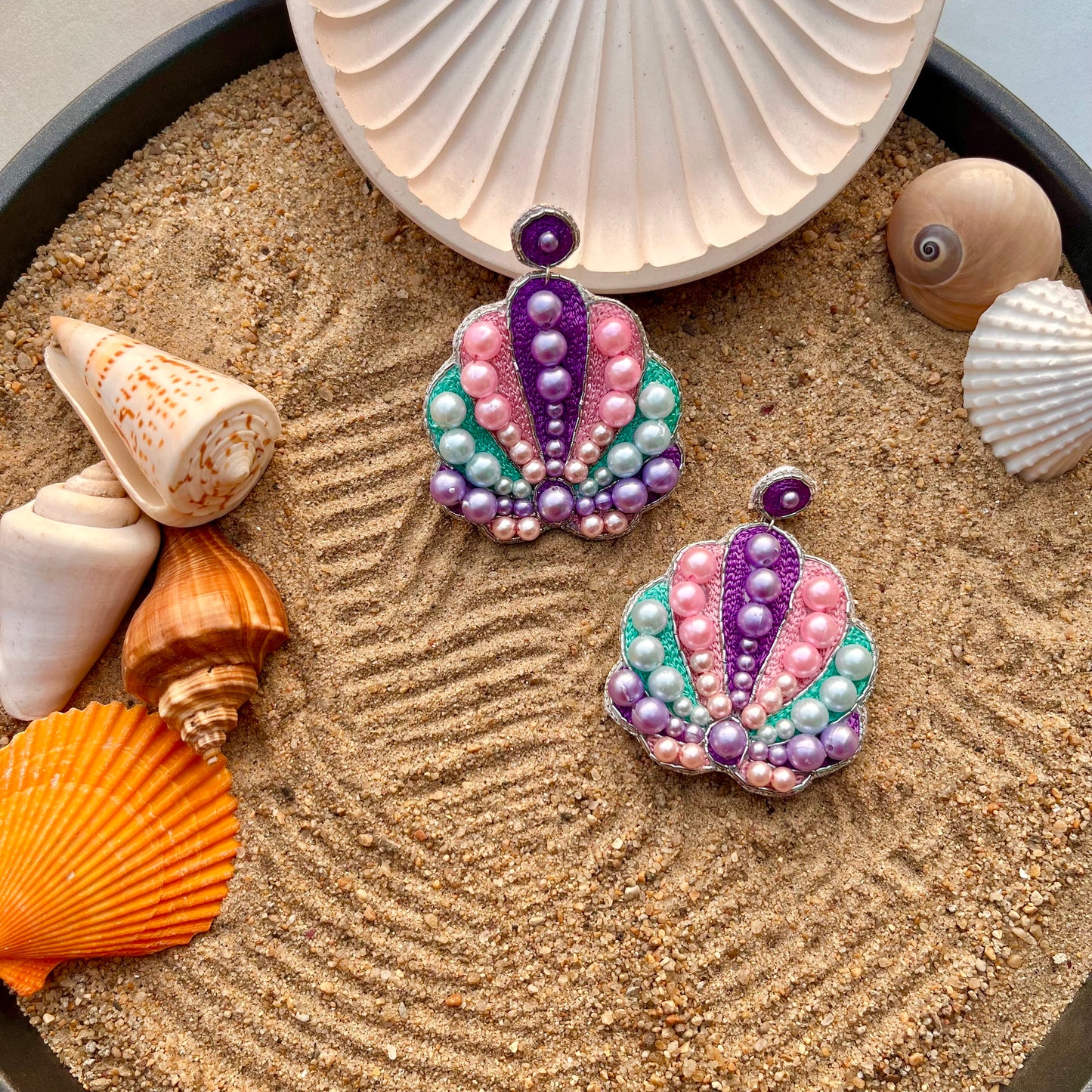 Candy Shell Earrings