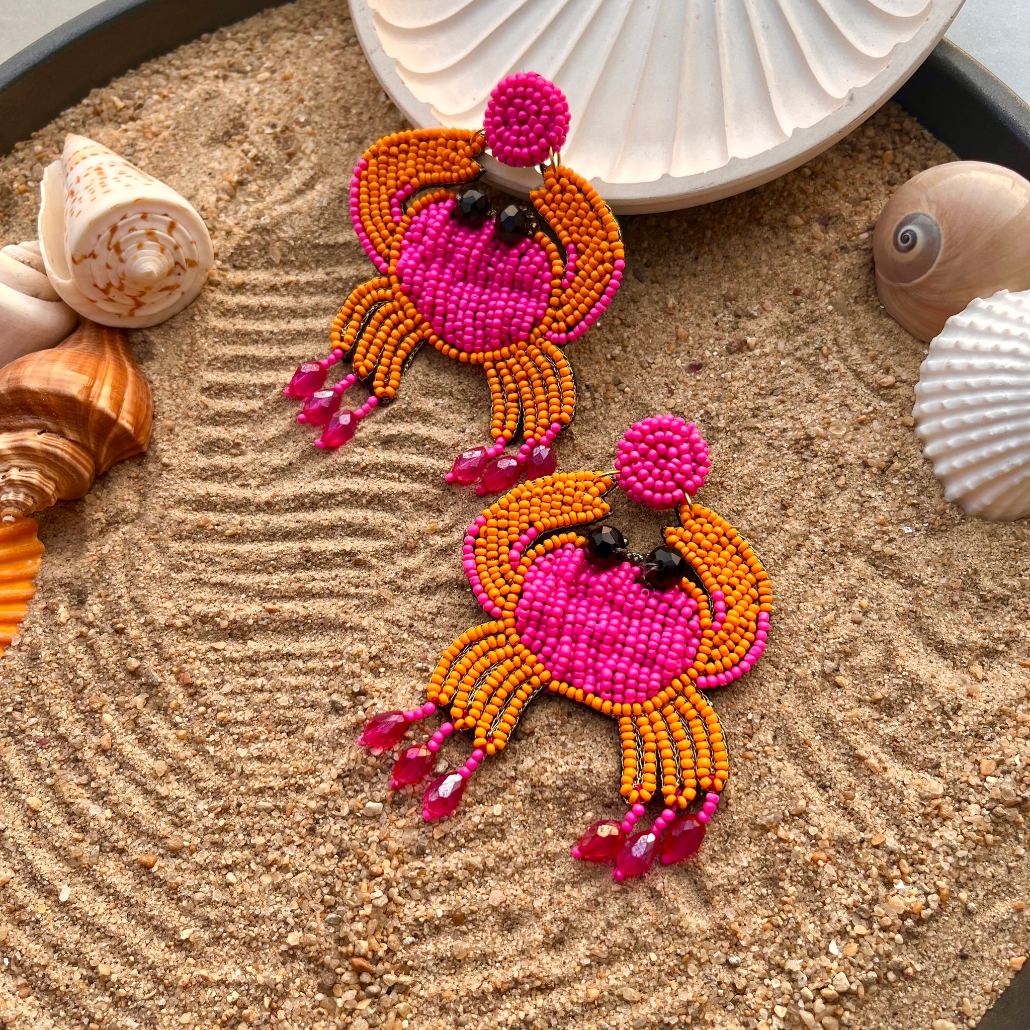 Sandy Claws Crab Earrings