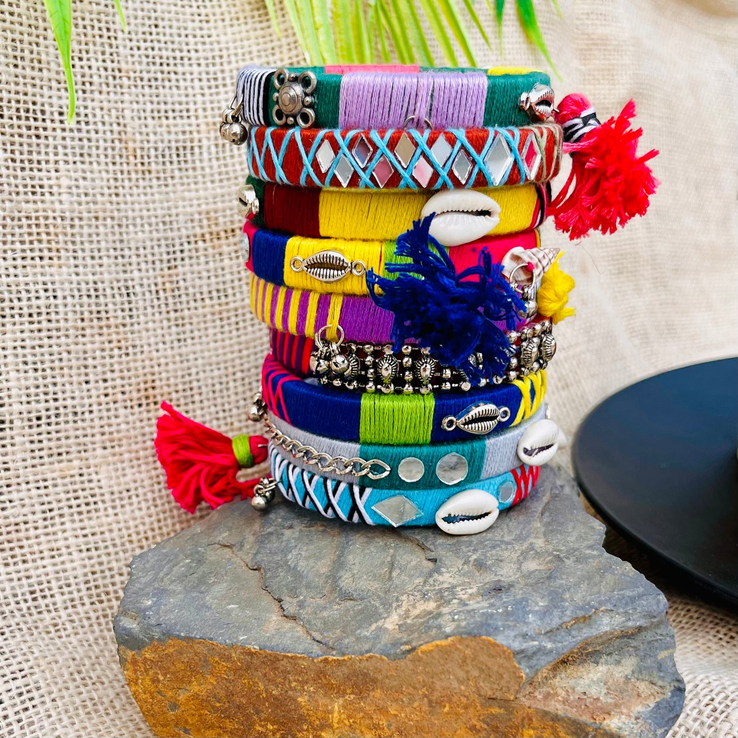 Boho Banjaran Bangle Stack