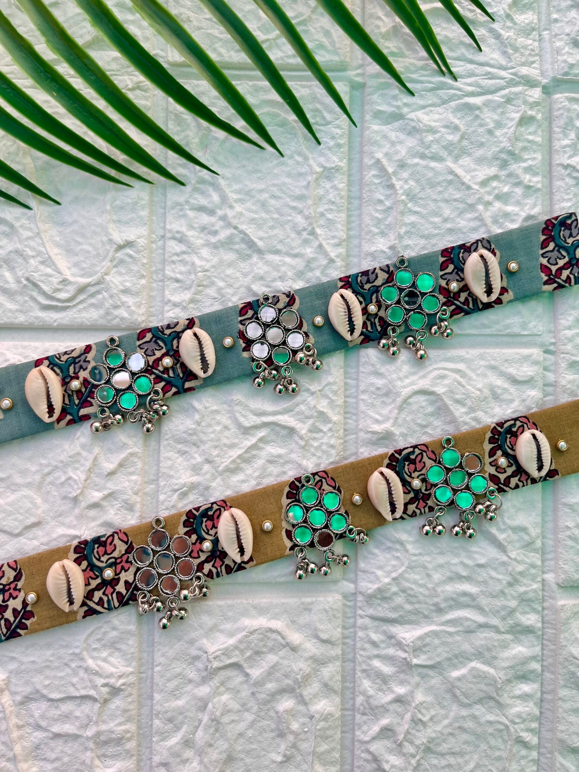 Kalamkari Mirror Chokers image 0