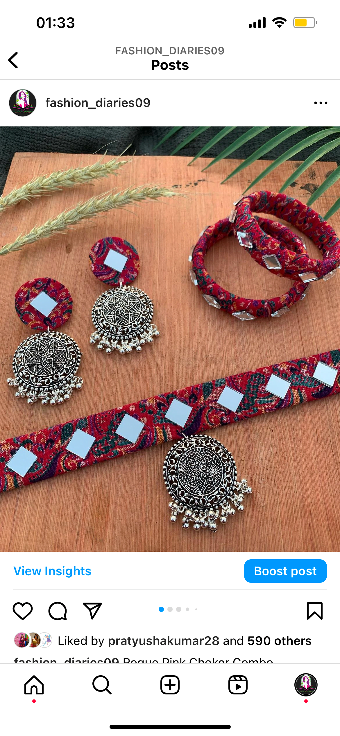 Rogue Pink Choker Set image 0