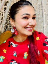 Santa Claus Earrings image 2