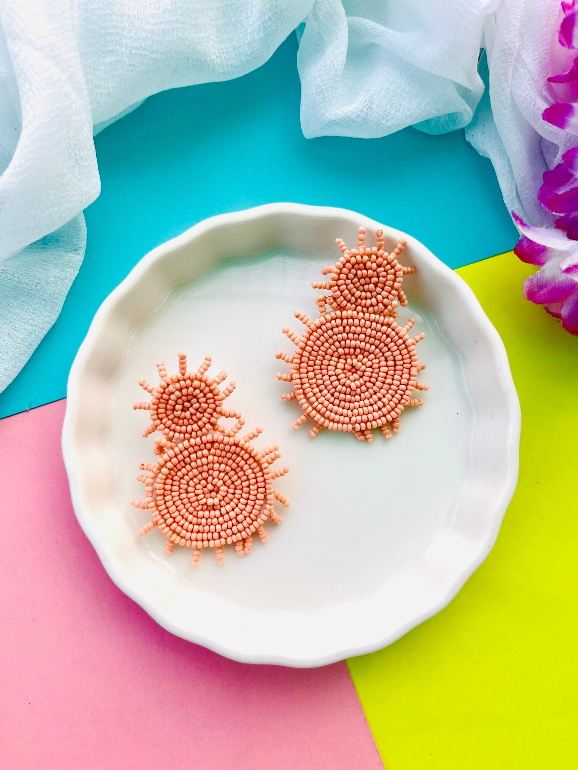 Quirky Beaded Earrings image 2