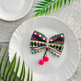 Dandiya Dazzle Bows- Green image 0