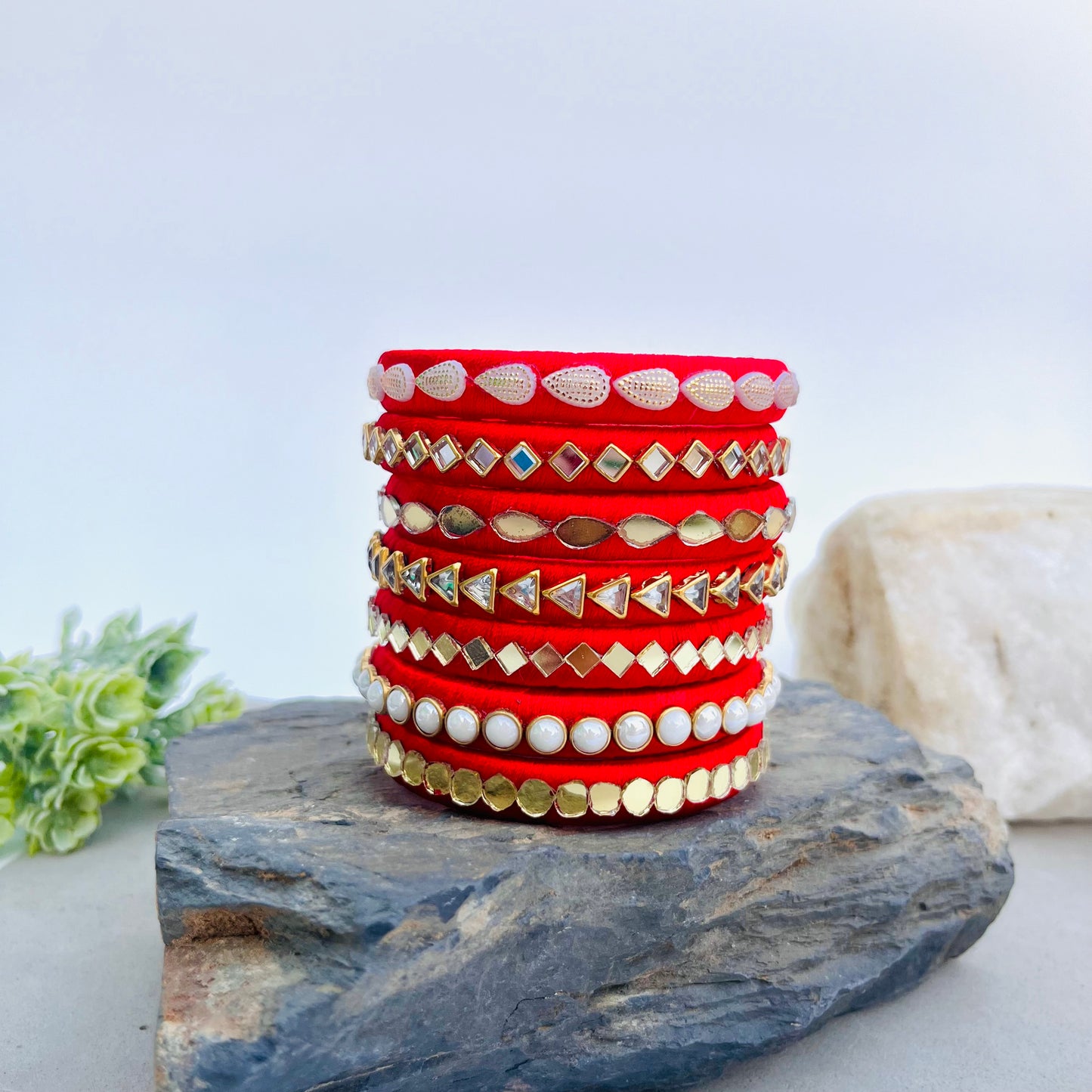 Rangreet Bangles-Solid Color