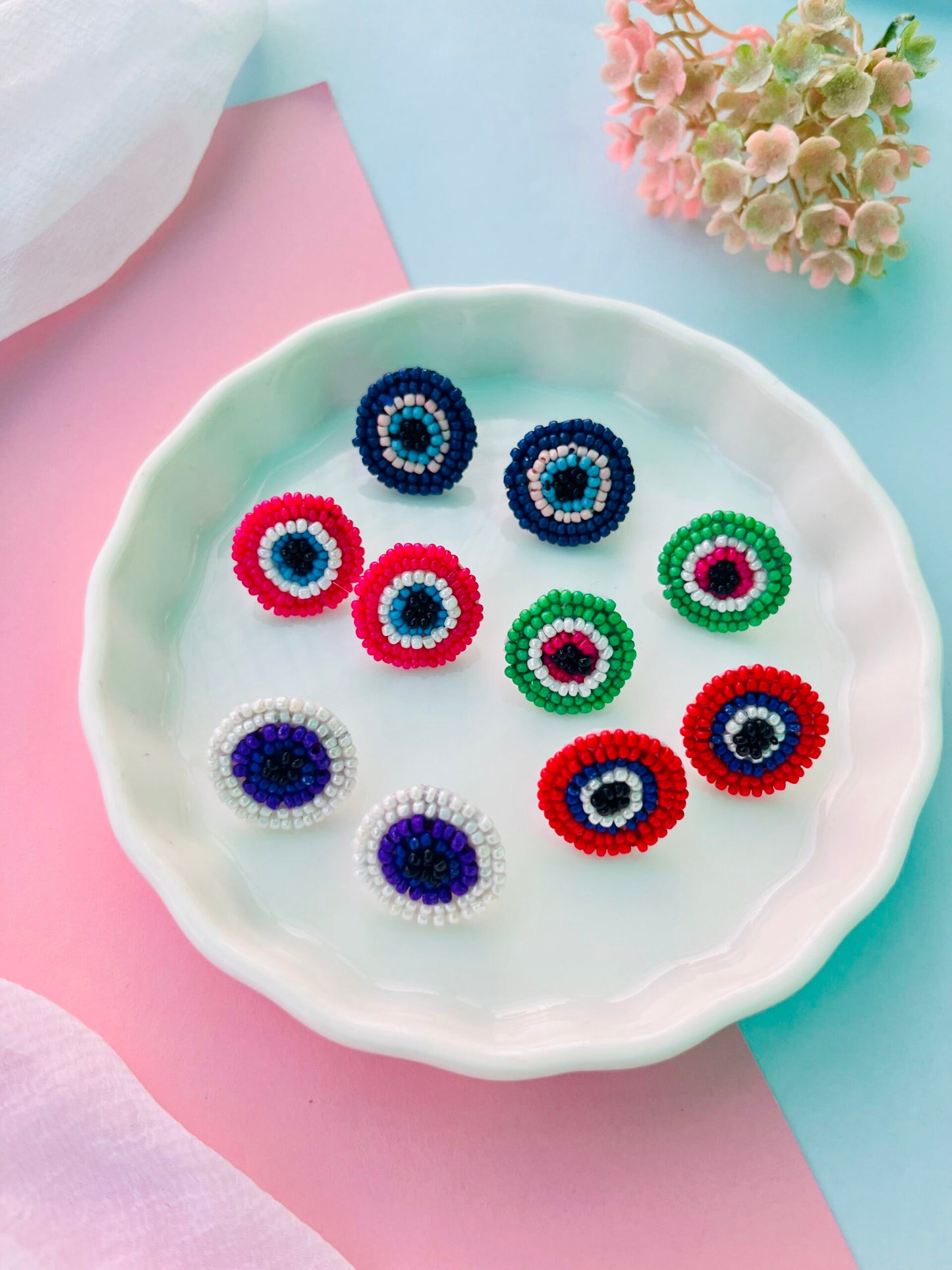 Evil Eye Studs image 0