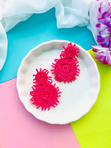 Quirky Beaded Earrings image 1