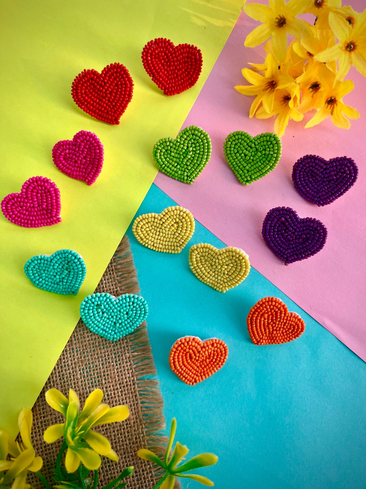 Cute Heart Studs image 0