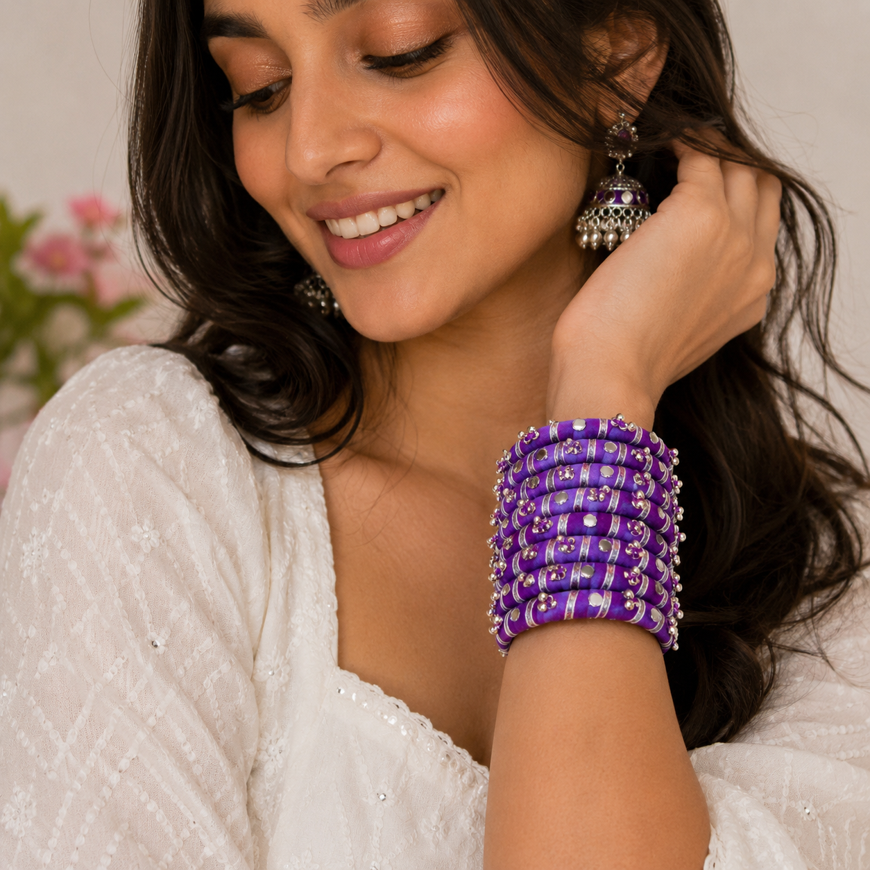 Beautiful Tie-N-Dye Bangles