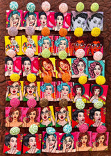 Pop Art Earrings Return Favour Combo image 0