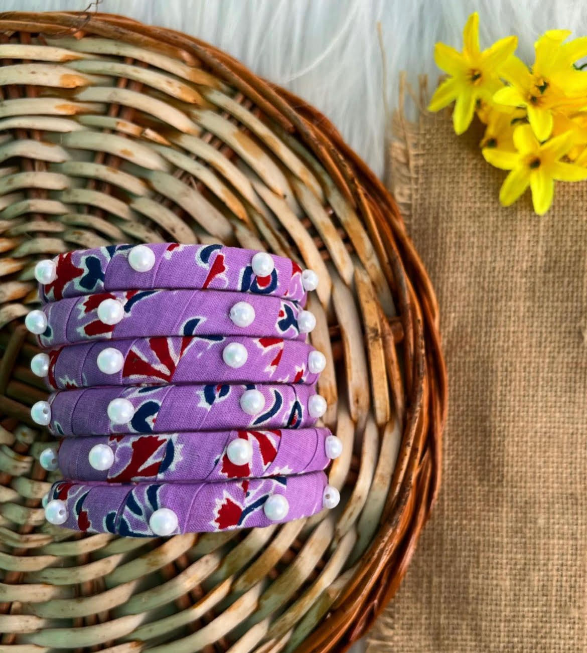 Pearl Bangle Set image 4