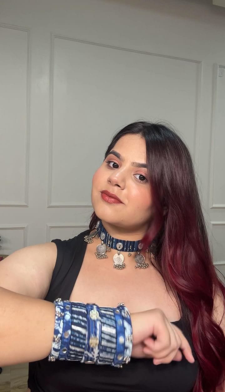 Indigo Jewellery Set-lV image 3