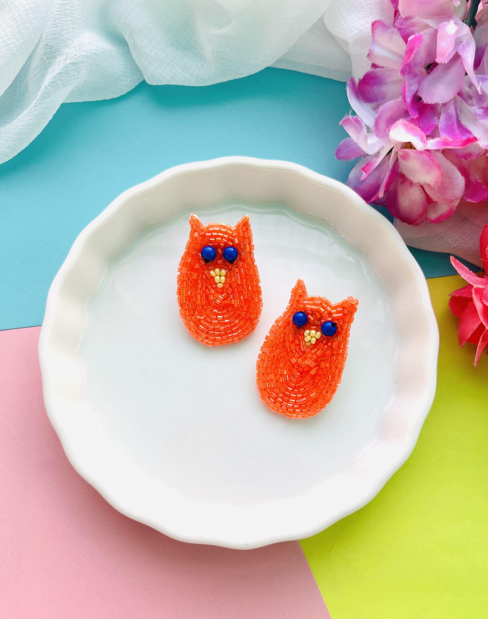 Mysterious Owl Studs image 1