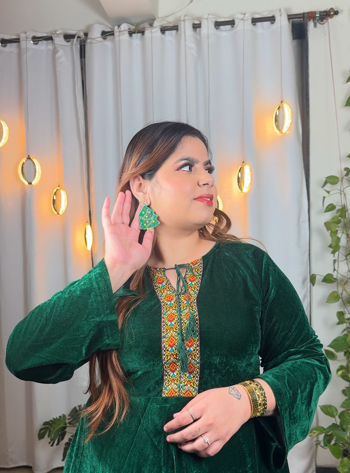 Christmas Tree Earrings