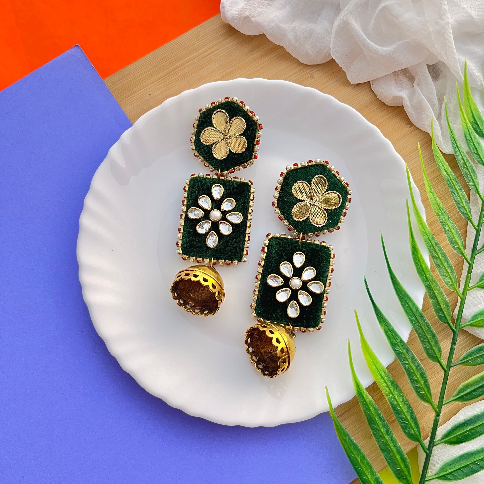 Meher Gotta Earrings | Traditional Jewellery