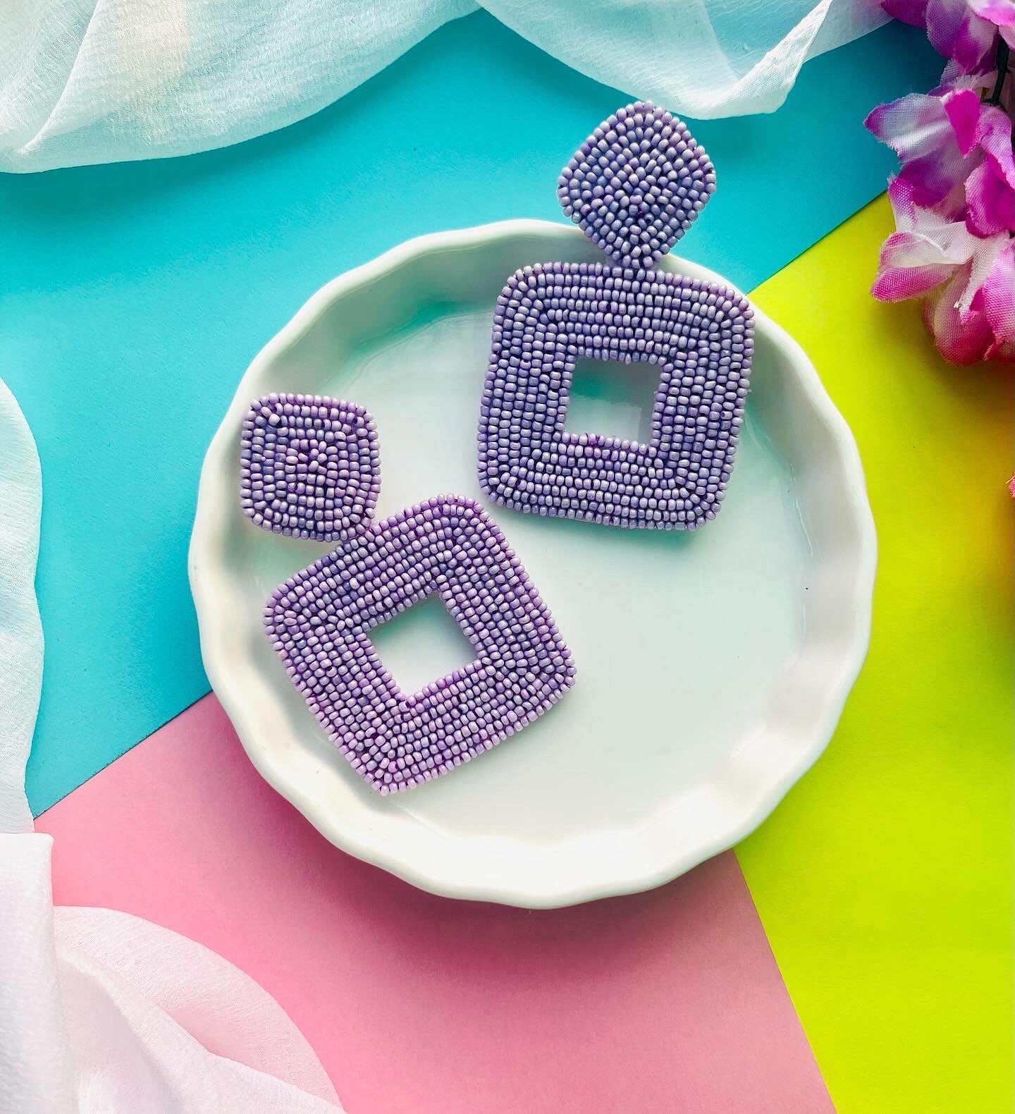 Radiant Neon Earrings image 7