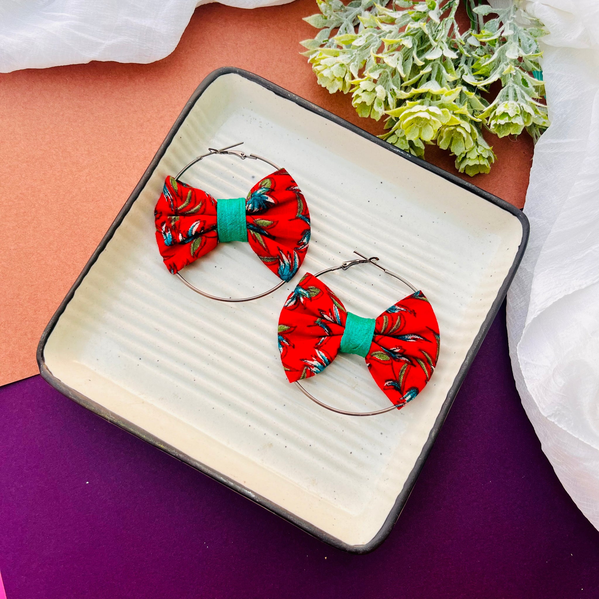 Bow Hoops - Combo