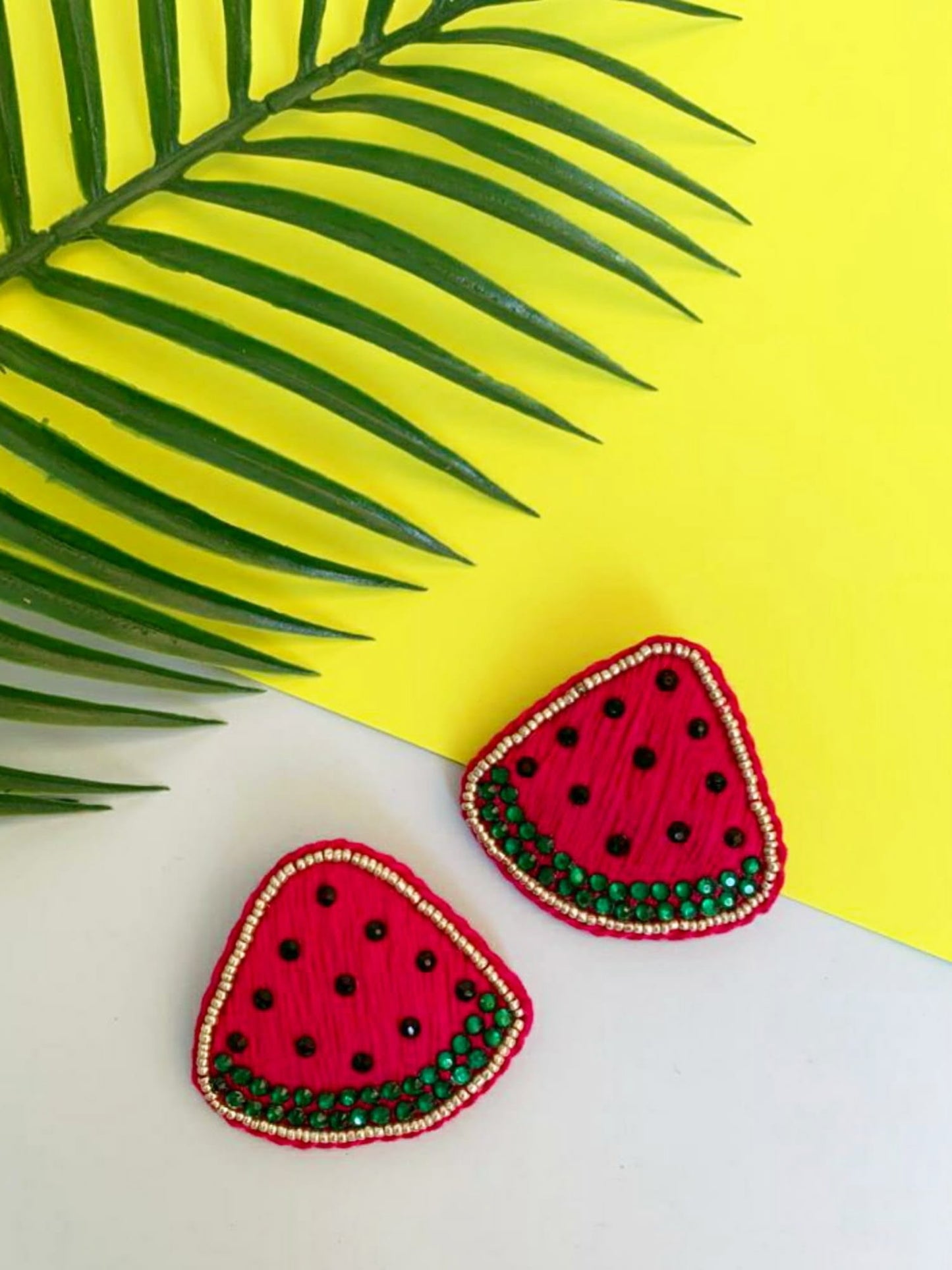 Watermelon Thread Studs image 0