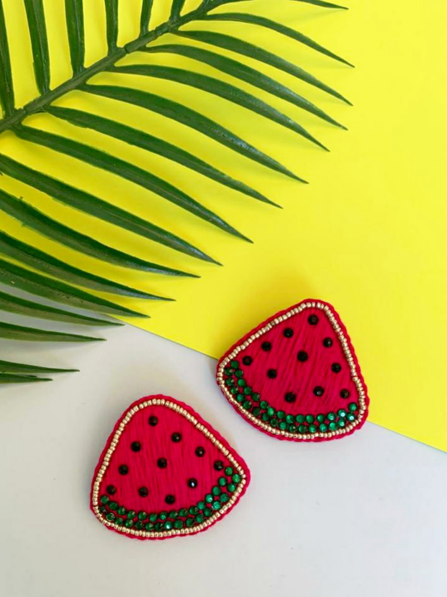 Watermelon Thread Studs image 0