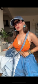 Aqua Muse Whale Earrings