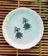 German Silver Bird Earrings | Fashion Diaries