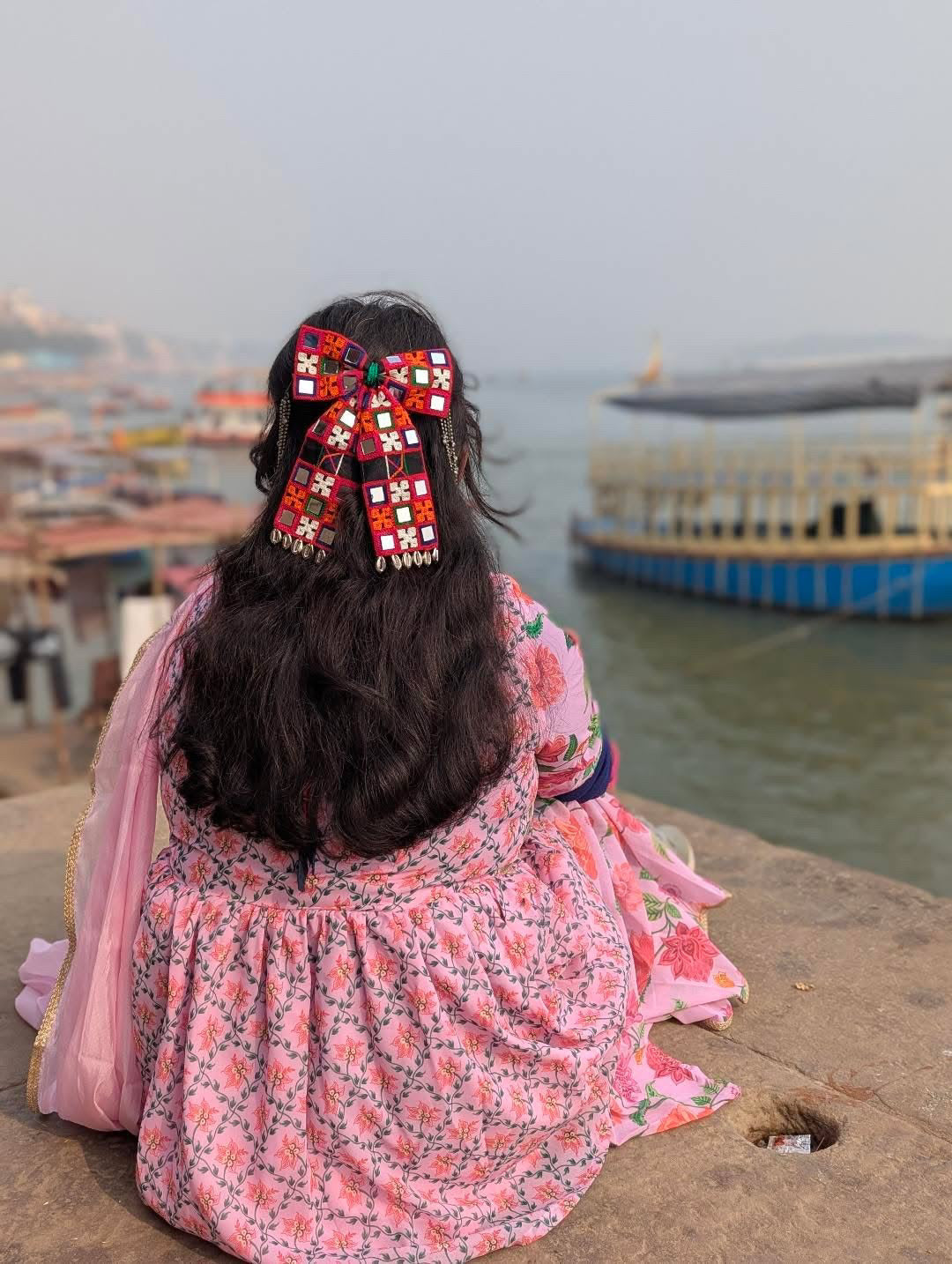 Garba Glam Bows Combo