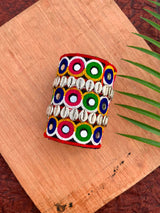Festive Oversized Multicolor Handcuffs image 4