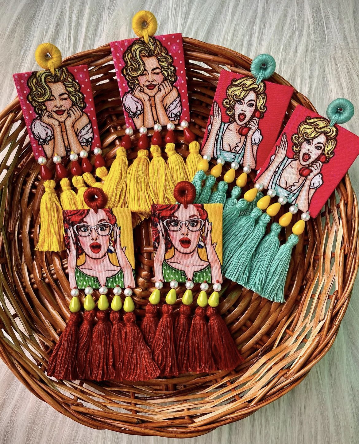 Pop Art Earrings Set-l image 0