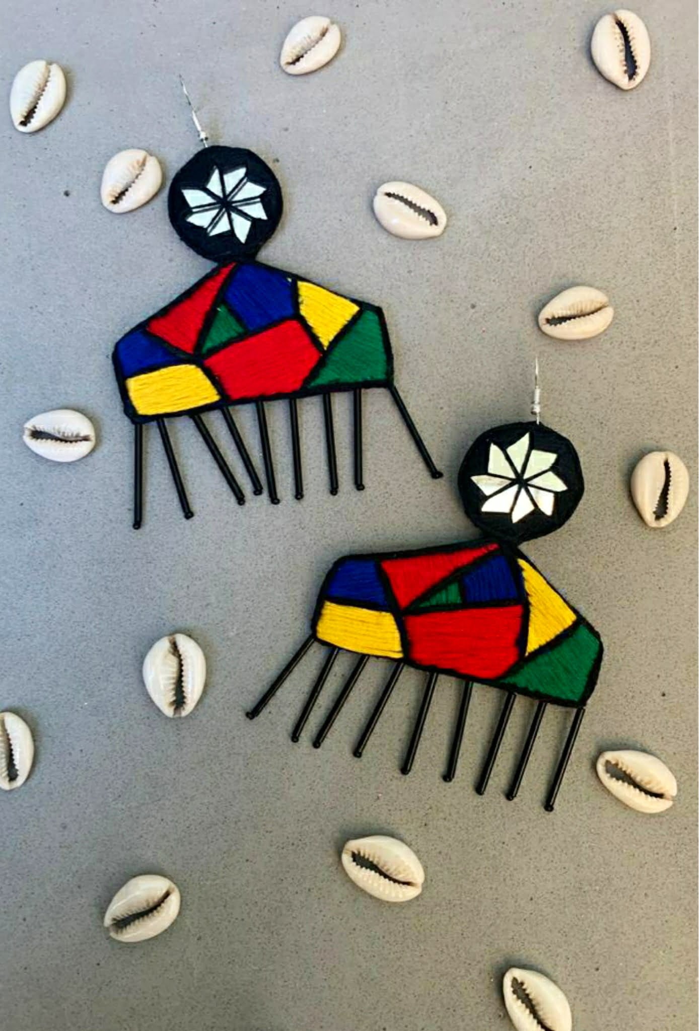 Mirror Maze Earrings-l image 0