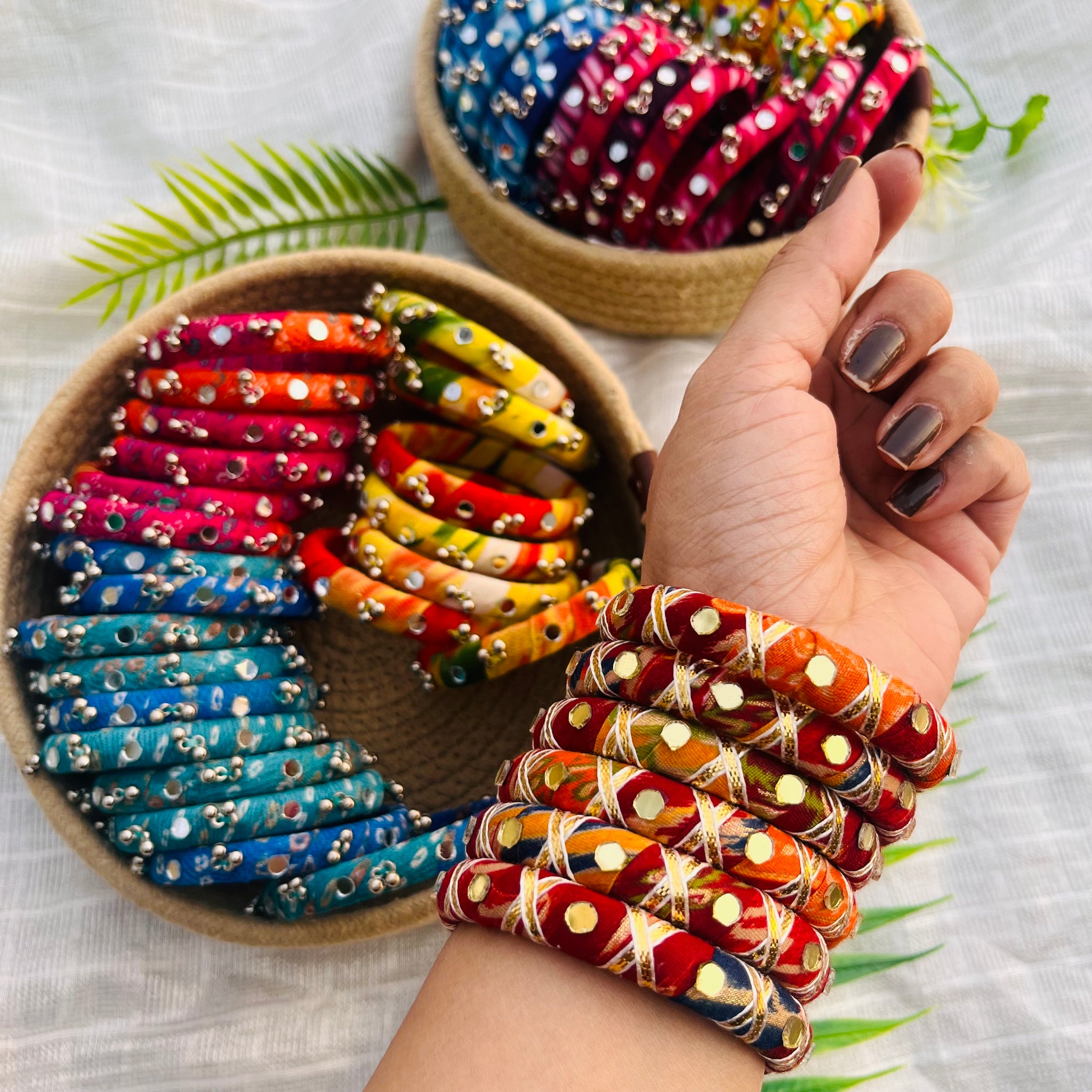Gotta & Mirror Bangles