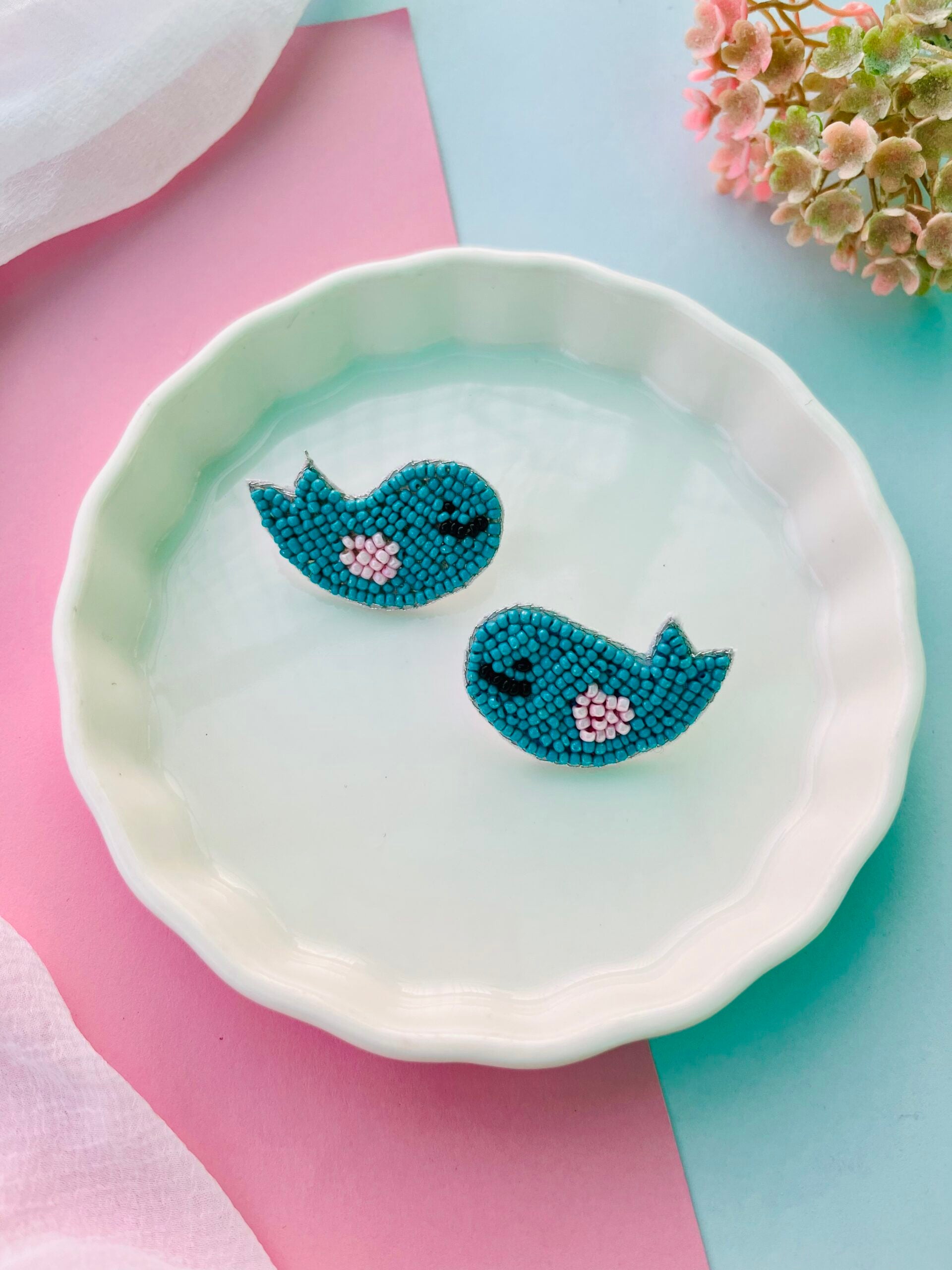 Adorable Beaded Studs- ll image 3