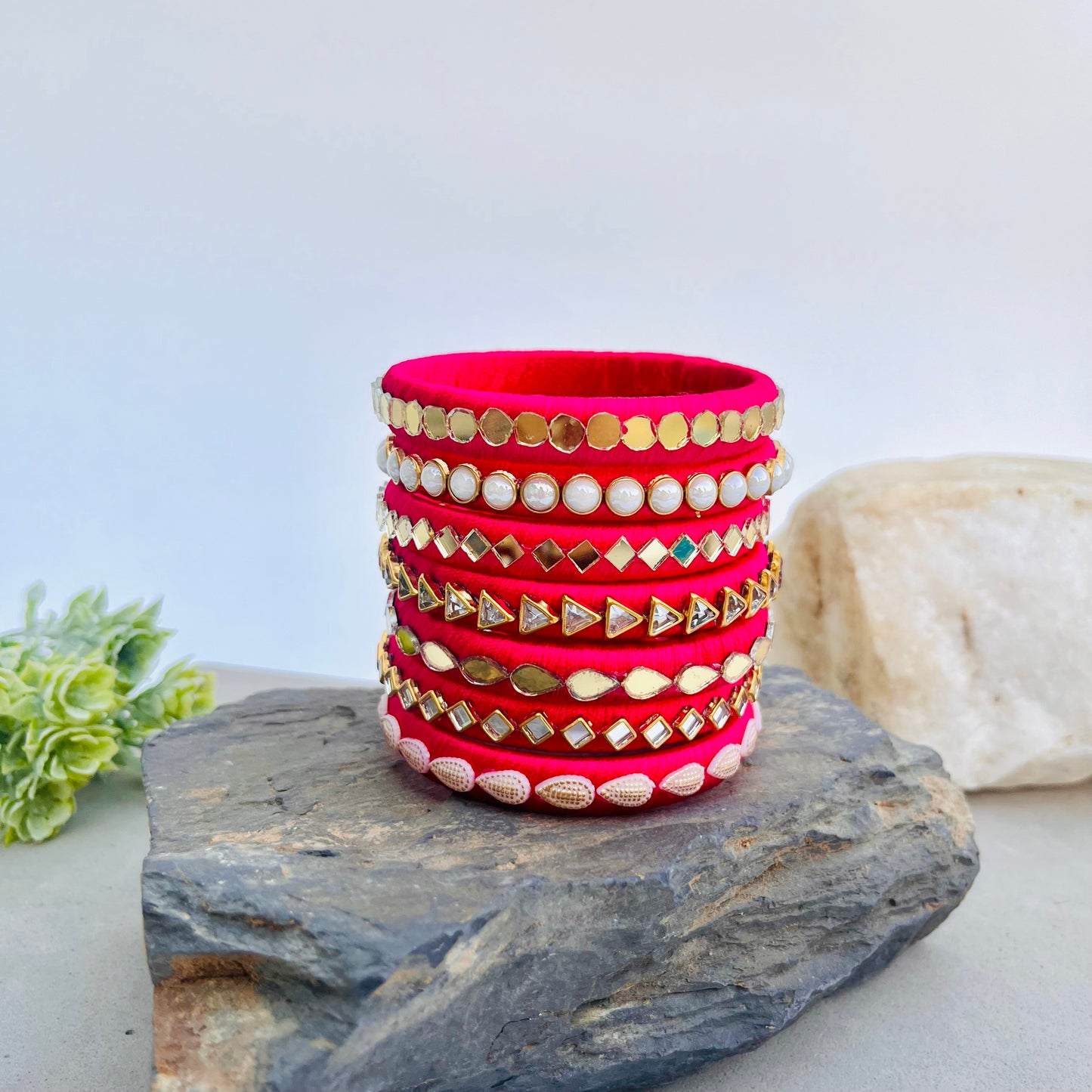 Rangreet Bangles-Solid Color