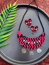 Zigzag Coin Neckpiece Set image 0