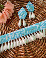 Sky Blue Choker Set image 0