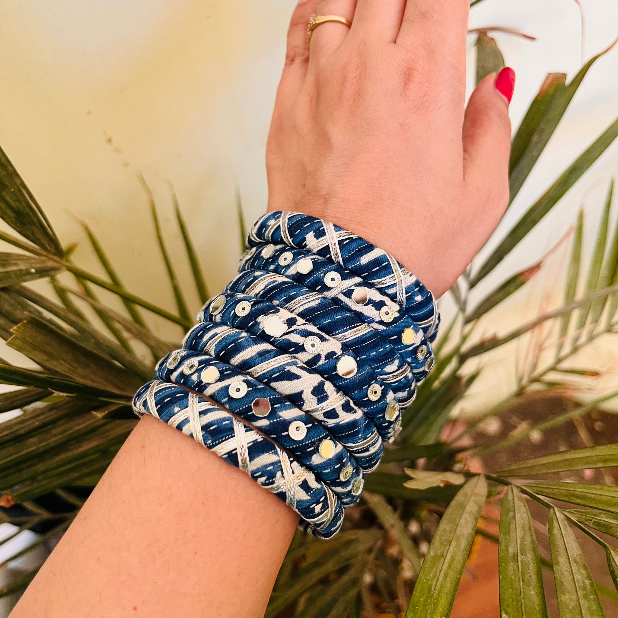 Indigo Bangle Set I