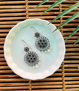 German Silver Loop Earrings