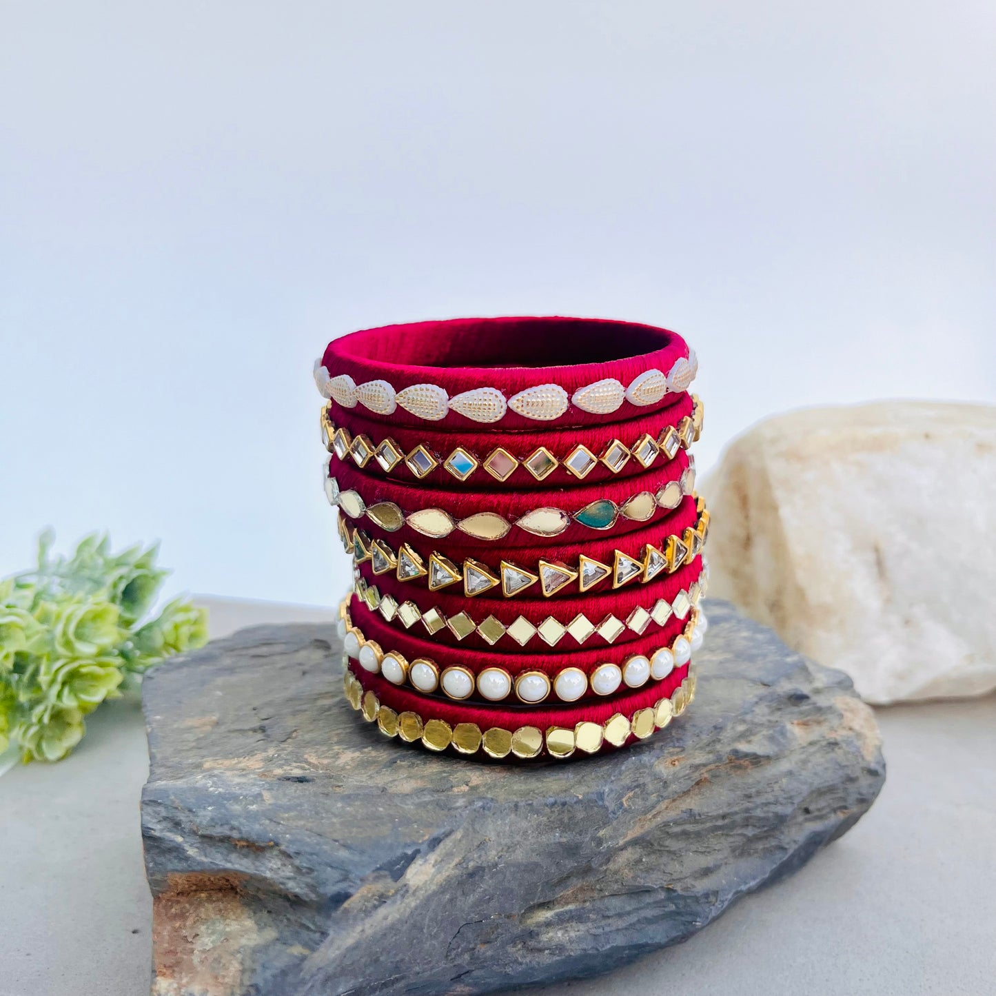 Rangreet Bangles-Solid Color