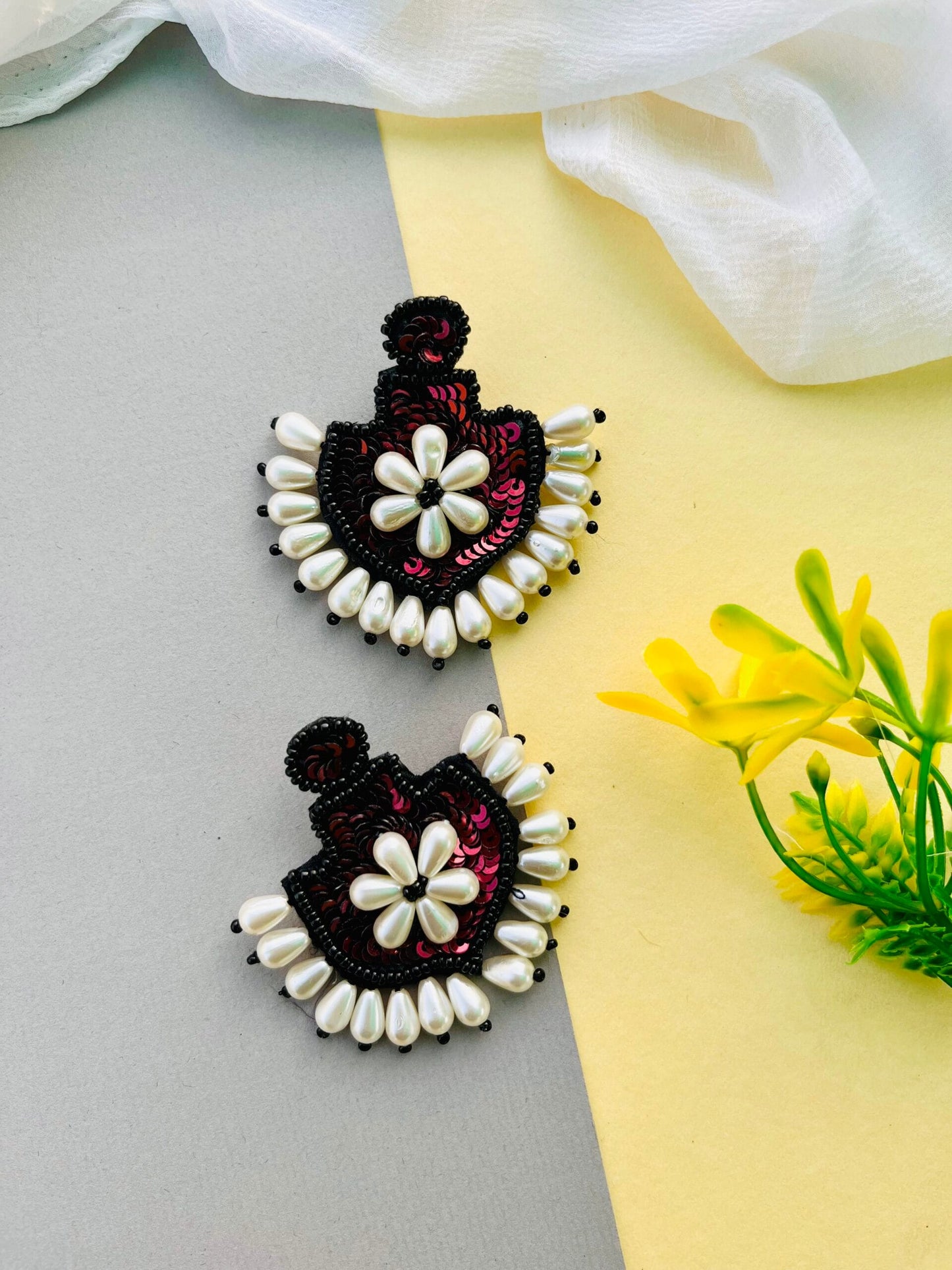 Ethnic Sequin Earrings image 3